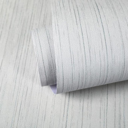 Beige Grey Grasscloth Peel and Stick Wallpaper 15.74" x 196.85" Boho Grass by MANONIRIA