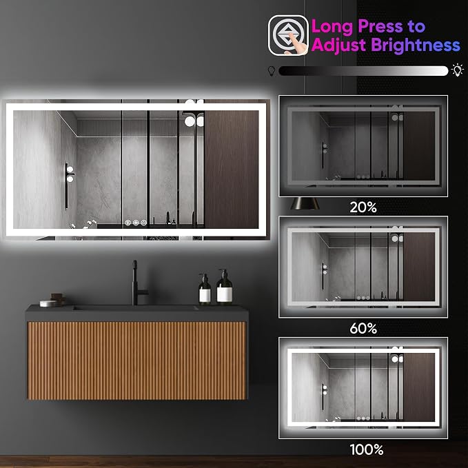 Antok 28"x 60" LED Bathroom Mirror - Image 7