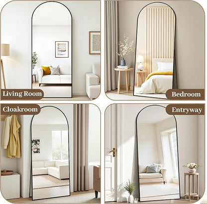 Suidia 58"x21" Arched Full Length Mirror - Image 8