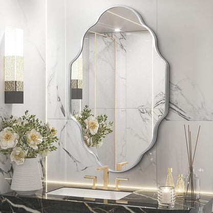 Scalloped Mirror for Bathroom - Image 5