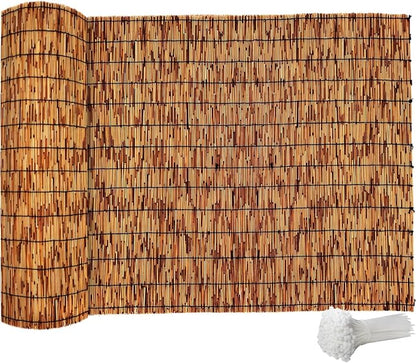 Bamboo Fence, Reed Fencing 4Feet High Bamboo Privacy Screen Outdoor by Unknown