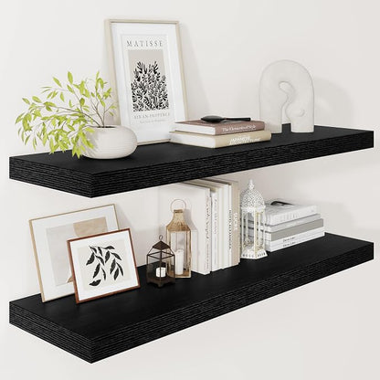 Vivelove 12" Deep Floating Shelves by VIVELOVE