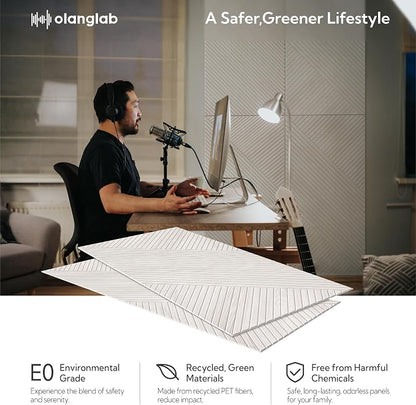 Olanglab Peel and Stick Wall Panels 4 Pack, 47.2 x 23.6 per Wall Panels - Image 4