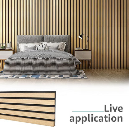 Art3d 6-Piece Wood Slat Acoustic Panels - Image 6