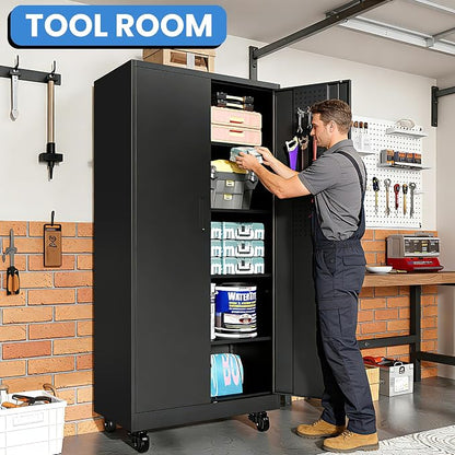 Metal Garage Storage Cabinet - Image 2