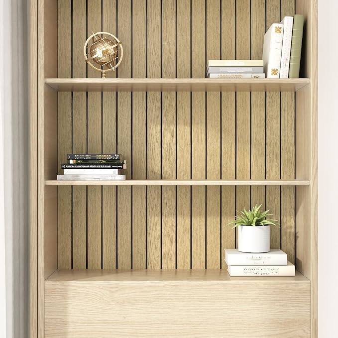 Neutral Peel and Stick Wood Panels - Image 7