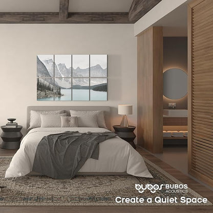 BUBOS 8 Pack Art Acoustic Panels Soundproof Wall Panel, 47.2X31.4 Inches Sound - Image 6