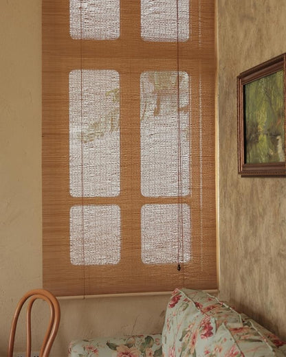 35" Wx64 H Bamboo Blinds Roller Shades - Image 3