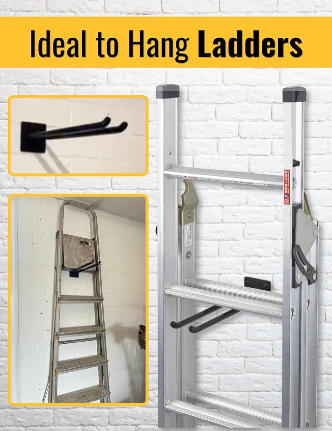 Ladder Hangers Set of 4 for Garage Wall - Image 3