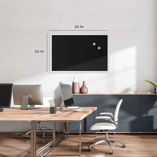 U Brands 20" x 30" Magnetic Chalkboard - Image 2