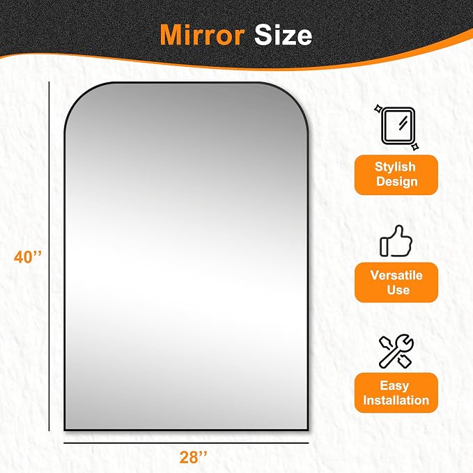 Bathroom Vanity Mirror, Living Room, Entryway Decor - Image 4