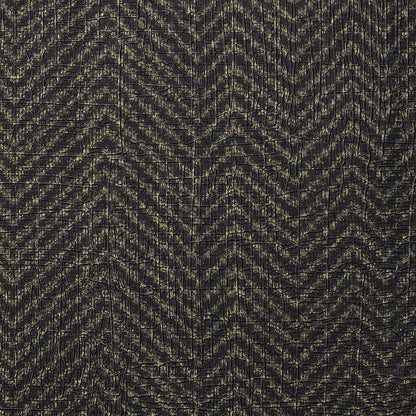 FunStick 24"x394" Black and Gold Grasscloth Peel and Stick Wallpaper Textured - Image 3