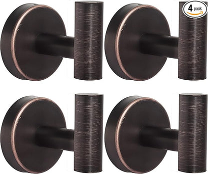 Bathroom Robe Towel Hooks Coat Wall Hook Stainless Steel Heavy Duty Door Hanger by Homagic