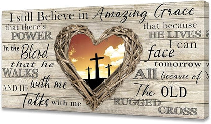 Cao Gen Decor Art A63598 Amazing Grace Wall Art Decor Canvas Print Picture by Cao+Gen+Decor+Art