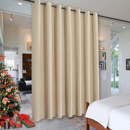 RYB HOME Blackout Curtains Soundproof Energy Saving Insulating Privacy Room by RYBHOME
