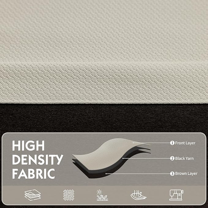 FMFUNCTEX 100% Beige Blackout Curtains - Image 4