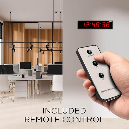 Ivation Oversized Large Digital Wall Clock - Image 5
