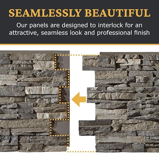 AZ Faux AZ Faux High-Density Polyurethane Faux Stone Wall Covering Panels - Image 7