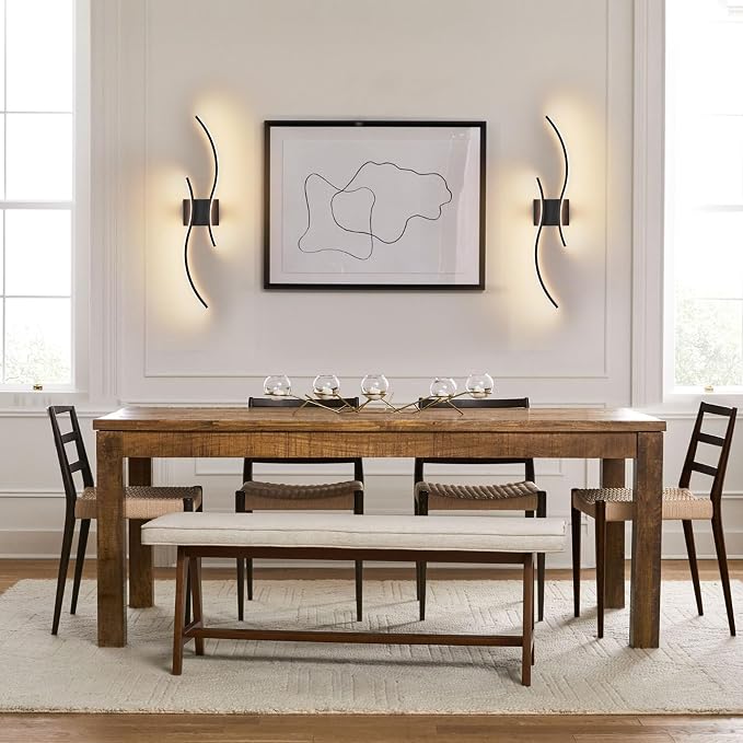 Battery Operated Wall Sconces Set of Two - Image 9