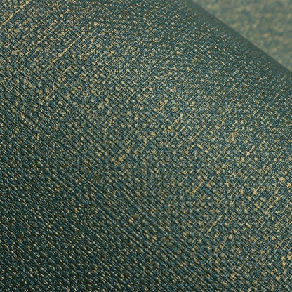 Guvana Grasscloth Peel and Stick Wallpaper Green/Gold Textured Contact Paper - Image 7