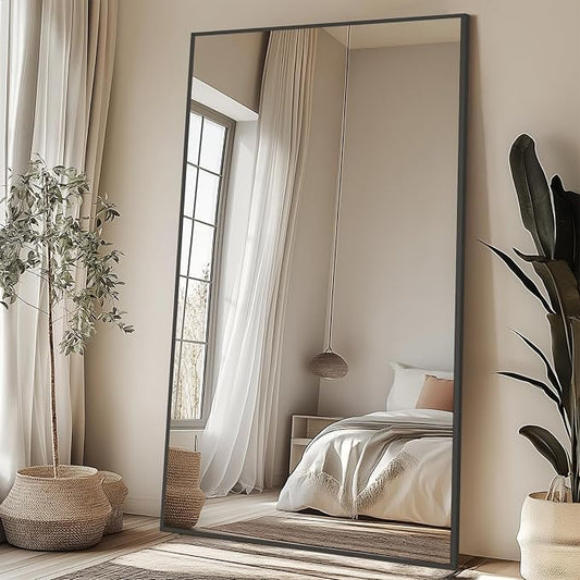 82"X44" Oversized Floor Mirror Full Length, Extra Large Standing Mirror - Image 2
