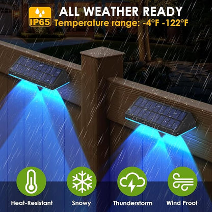 Solar Fence Lights Outdoor - Image 6