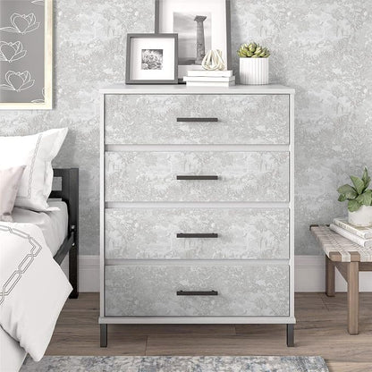 Heroad Peel and Stick Wallpaper Grey and White Vintage Forest Animals Floral - Image 5