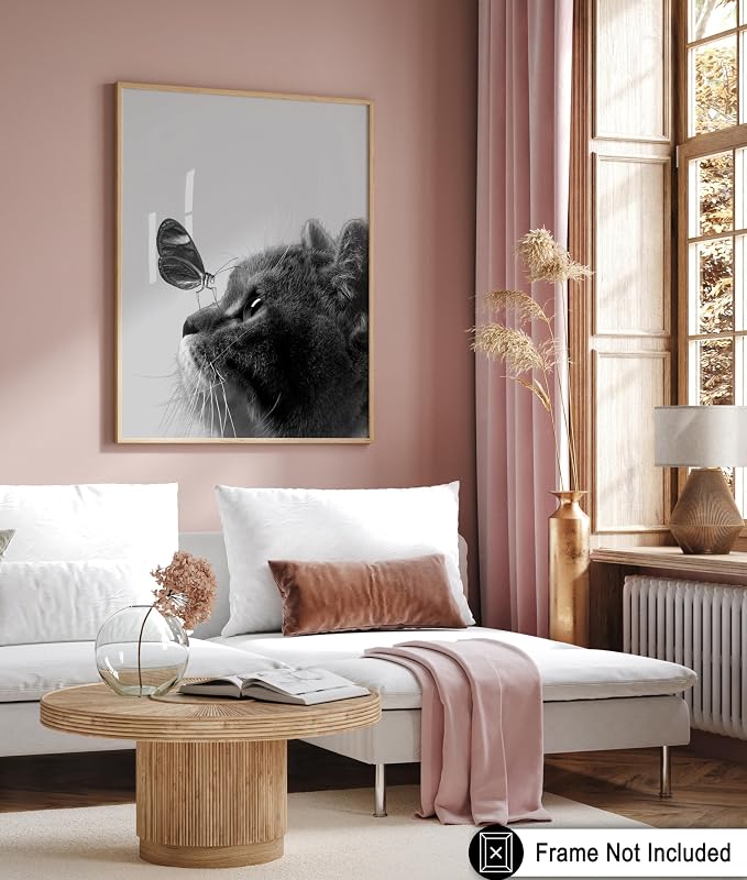 Poster Master Butterfly on Cat Poster - Image 6