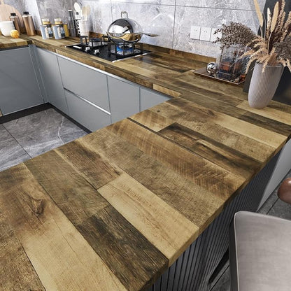 WESTICK Brown Wood Countertop Contact Paper - Image 2