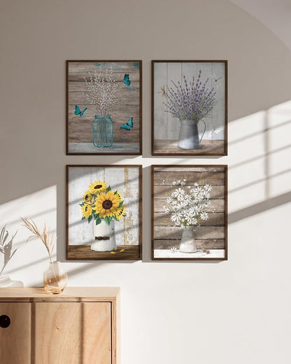 HAUS AND HUES Flower Wall Decor - Image 5