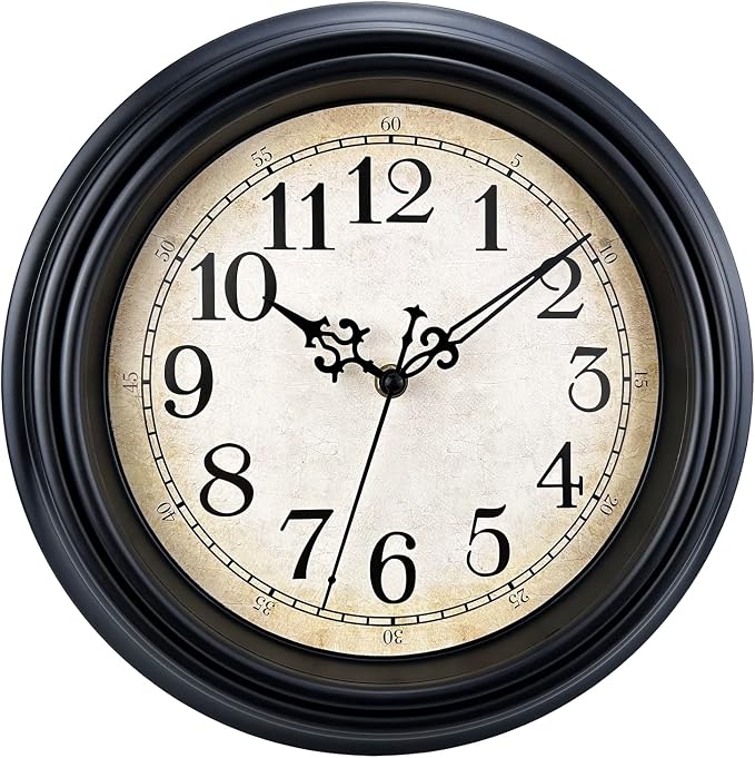 Plumeet Extra Large Retro Wall Clock by Plumeet