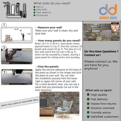 Dundee Deco 3D Wall Panels - Image 7