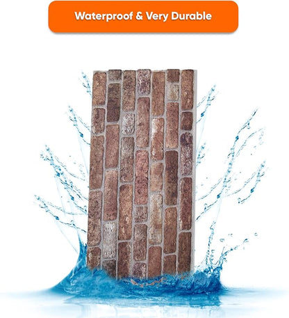 IZODEKOR 3D Wall Panels Brick Effect - Image 6