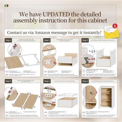 Kisart Laundry Room Cabinets Wall Mounted - Image 9