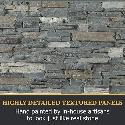 AZ Faux High-Density Polyurethane Faux Stone Wall Covering Panels - Image 7
