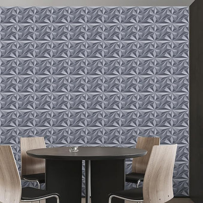 Heikki 30 Pack 3D Wall Panel for Interior Wall Décor, PVC Flower Textured Wall - Image 5
