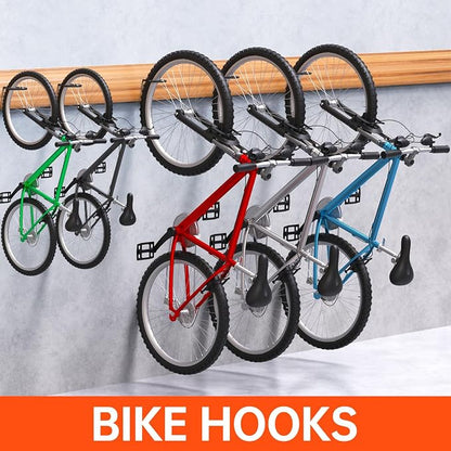 GURADESIGN 16-Pack Heavy Duty Bike Hook, Loading Capacity 100 LBS, 6 inch - Image 6