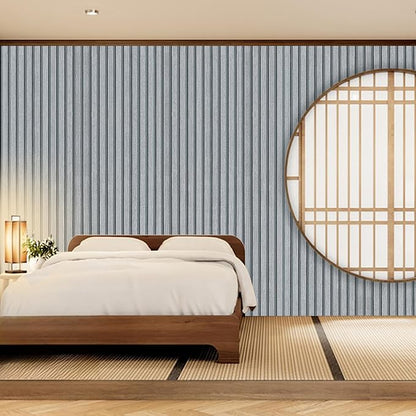 Gray Wood Slat Wallpaper - Image 6