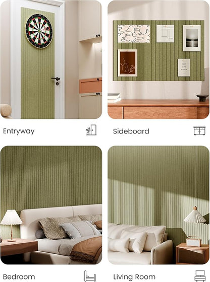 Bumusty Large Cork Board Alternative-36 x 24" Felt Bulletin Board Tiles - Image 5