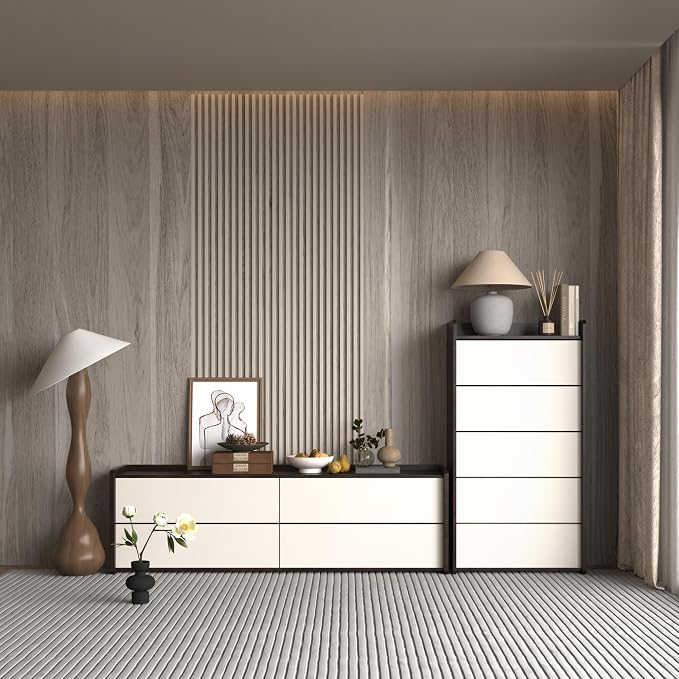 Light Wood Contact Paper for Cabinets Wood Grain Vinyl Wrap Grey Wood Wallpaper - Image 2
