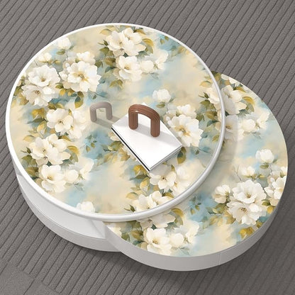 Floral Wallpaper Peel and Stick Vintage Beige Flowers Contact Paper Vinyl - Image 8