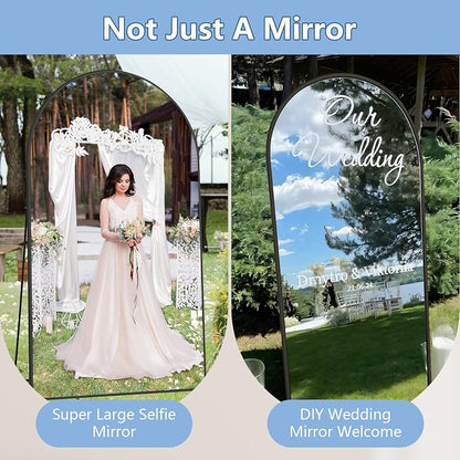 Large Standing Mirror Full Length, Hanging or Wall Mounted - Image 6