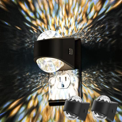Night Light Plug into Wall, Color Changing Night Light, 3CCT Diamond Design by WelcometoBriigniteenjoyyourtimehere