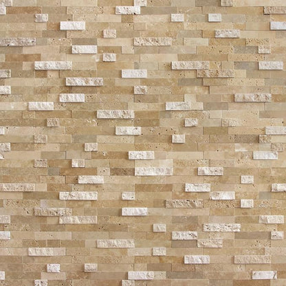 SUNWINGS 5-Sheet Peel and Stick Mosaic Natural 3D Stone Self Adhesive Marble - Image 9