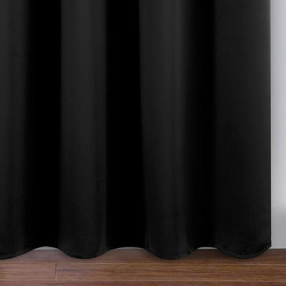 LEMOMO Black Thermal Blackout Curtains/42 x 95 Inch/Set of 2 Panels Room - Image 9