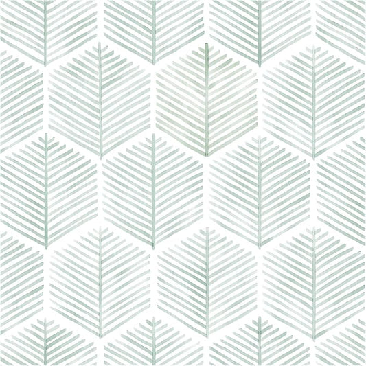 Modern Peel and Stick Wallpaper 17.3''×197'' Geometric Wallpaper Boho Contact by OSECAGE