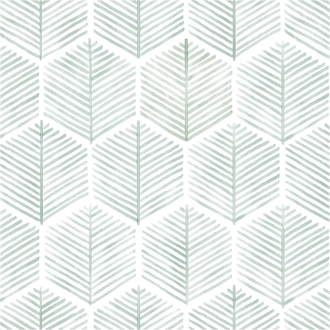 Modern Peel and Stick Wallpaper 17.3''×78.8'' Geometric Wallpaper Boho Contact by OSECAGE