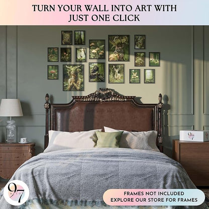 97 Decor Large 11x14 Nature Goblincore Decor - Image 3