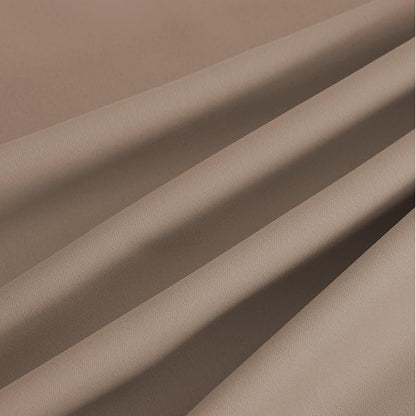 NICETOWN Room Darkening Draperies Curtains Panels, 2 Panels Cappuccino W52 x L84 - Image 9