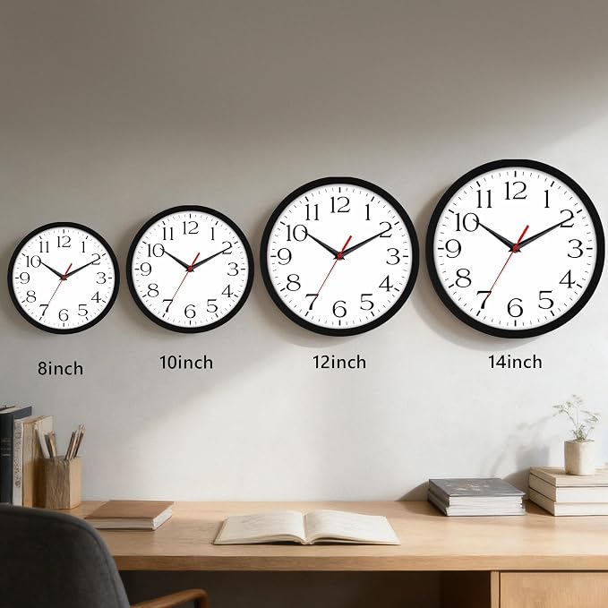 DAXSMY 8 Inch Wall Clock - Image 3